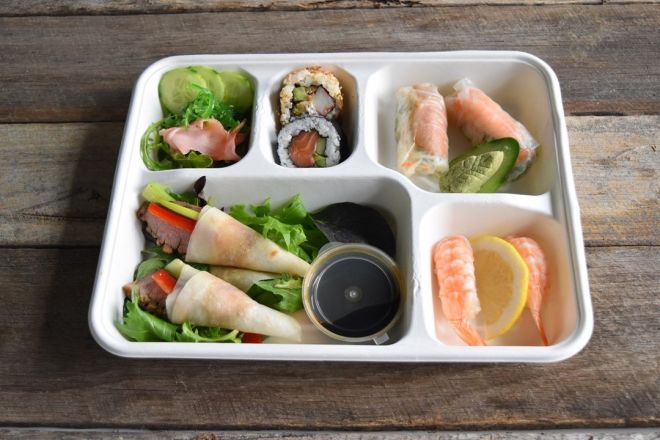 Finger Food Asian Bento Box