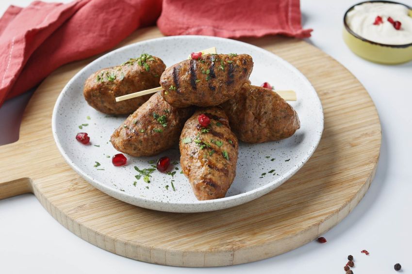 Lamb Kofta Skewer with Cumin Yoghurt