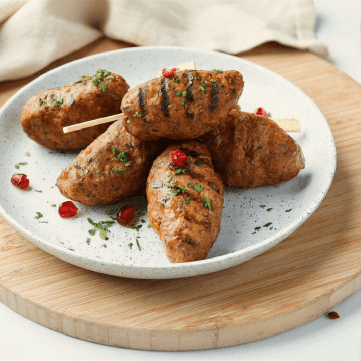 Lamb Kofta Skewer with Cumin Yoghurt