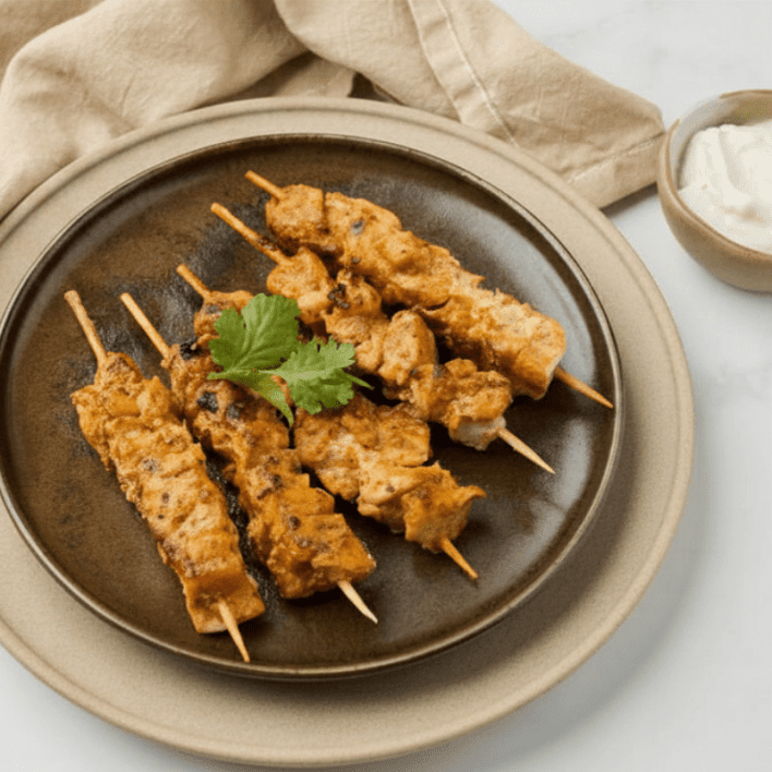 Chicken Laksa Skewers