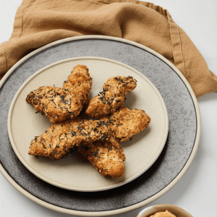 Korean Fried Chicken Bites with Spicy Mayo