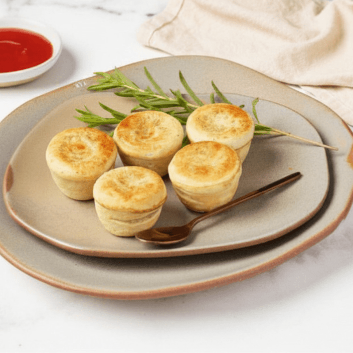 Gluten Free Mini Gourmet Pies with Tomato Sauce