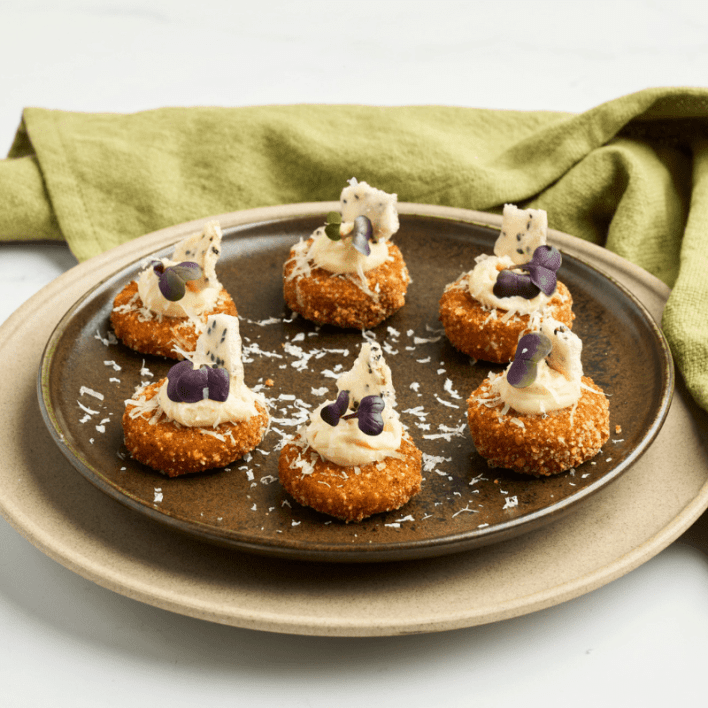Crispy Polenta Cakes