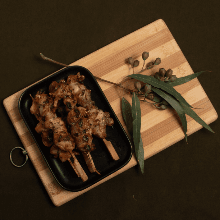 Chargrilled Chicken Spikes
