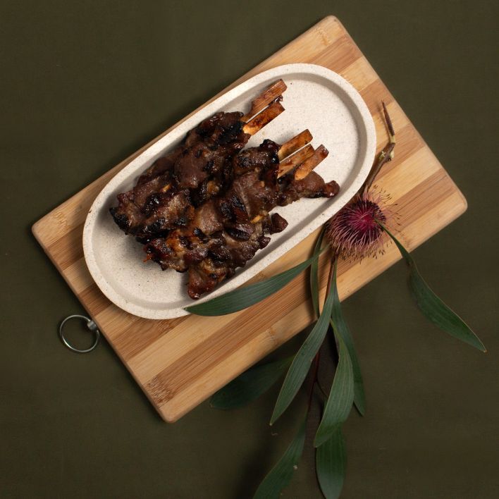 Chargrilled Pork Spikes