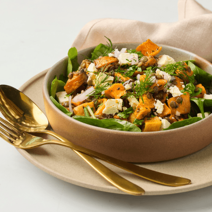 Pumpkin, Lentil and Feta Salad - Individual (24oz)