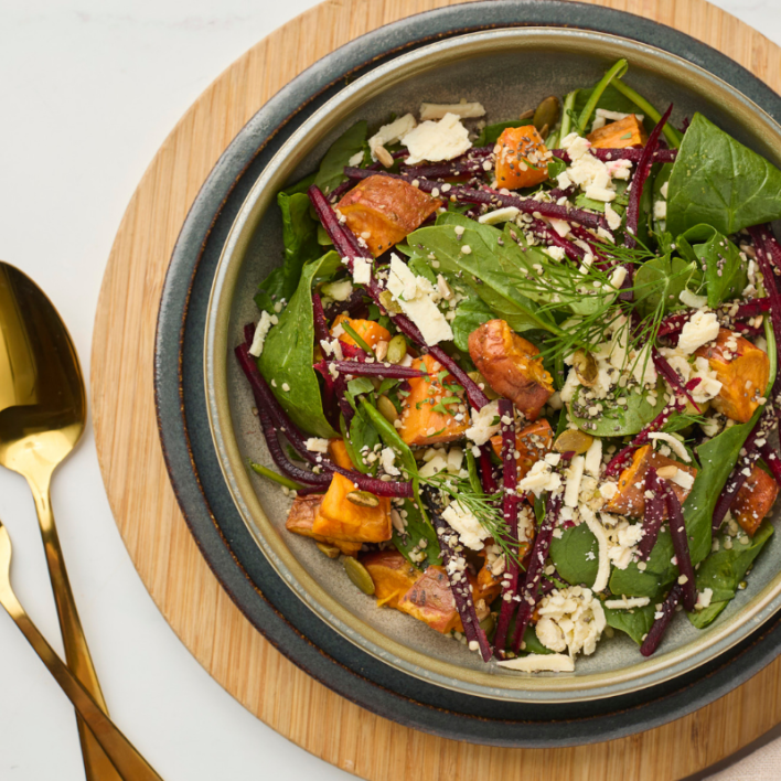 Sweet Potato and Spinach Salad - Individual (24oz)