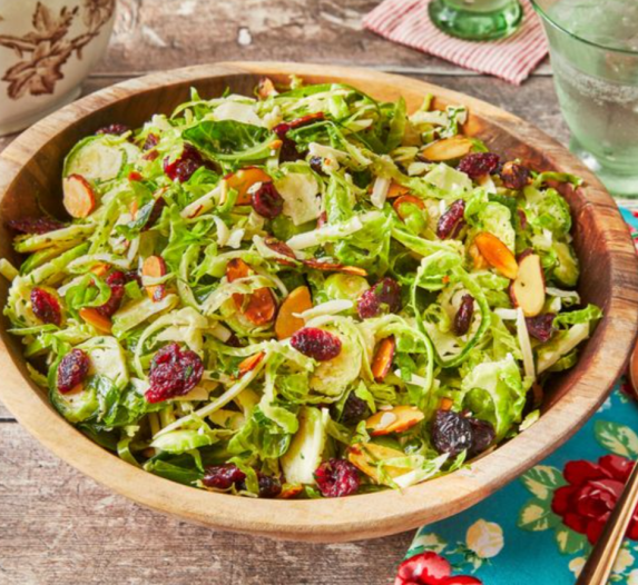 SHAVED BRUSSELS SALAD