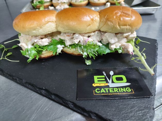 KEY WEST CHICKEN SALAD SLIDERS