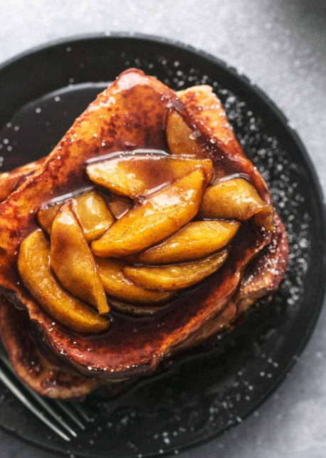 Cinnamon Apple French Toast 