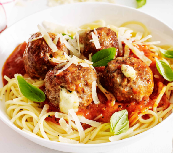 Homemade Meatballs - Pan