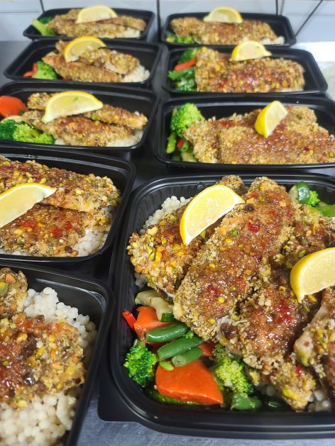 Sweet Chili Pistachio Mahi