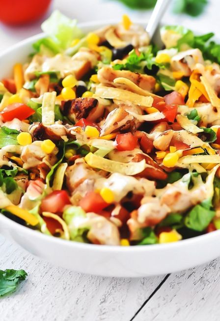 SOUTHWEST CHOP CHICKEN SALAD