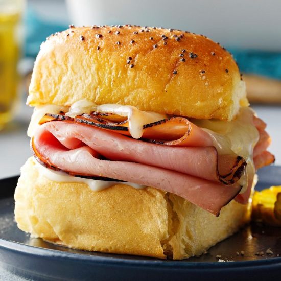 HAM AND SWISS SLIDERS