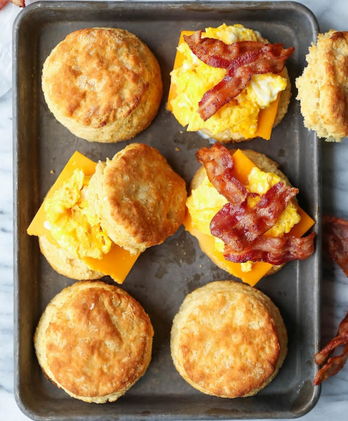 BREAKFAST BISCUIT SANDWICHES