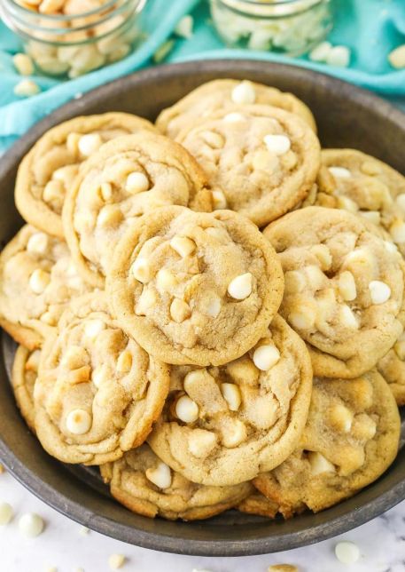 White Chocolate Macadamia Nut Cookies