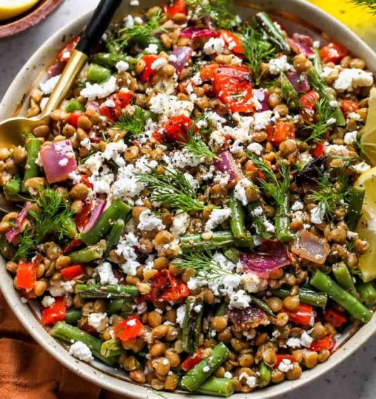 MEDITERRANEAN LENTIL SALAD