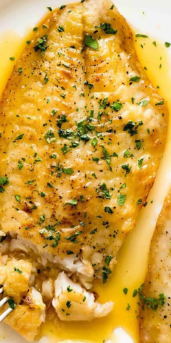 Flounder Meunière