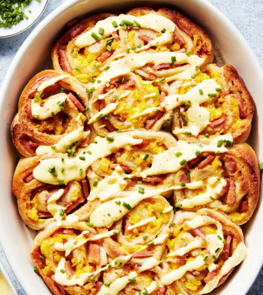 Eggs Benedict Rolls