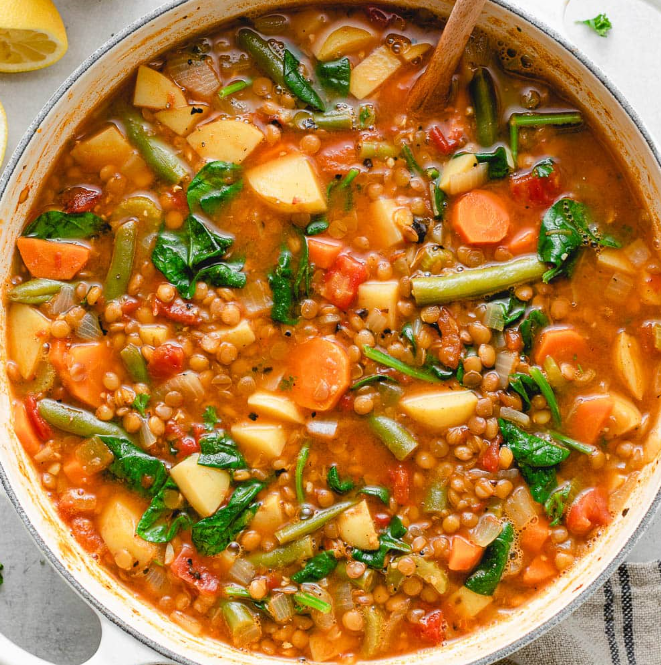 HEARTY LENTIL SOUP