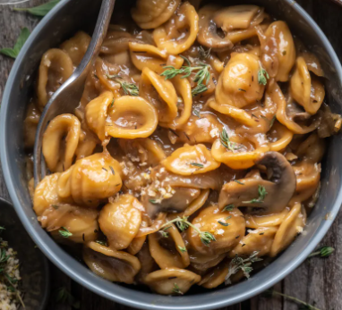 French Onion Pasta Bowl