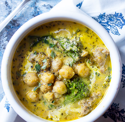 Sausage and Chickpea Soup