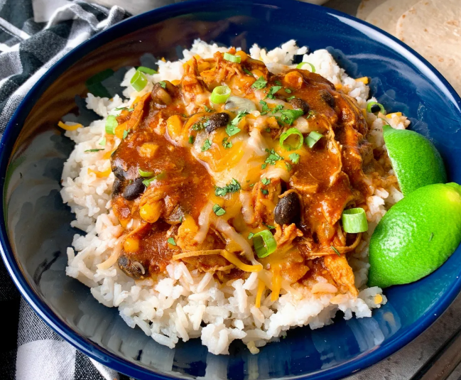 Chicken Enchilada Bowl