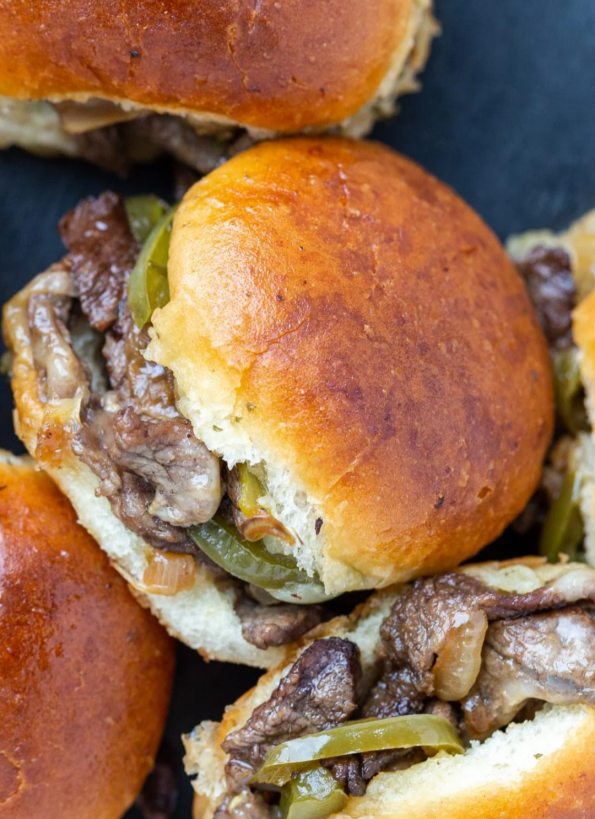 PHILLY CHEESESTEAK SLIDERS