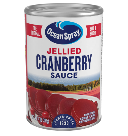 Cranberry Sauce Jellied 14oz 