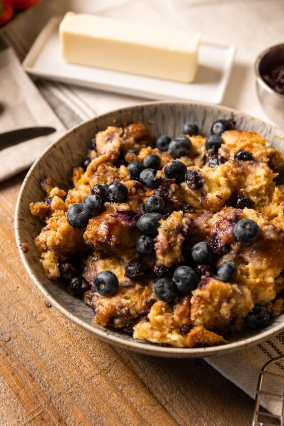 Lemon Blueberry French Toast Bake Half-Pan