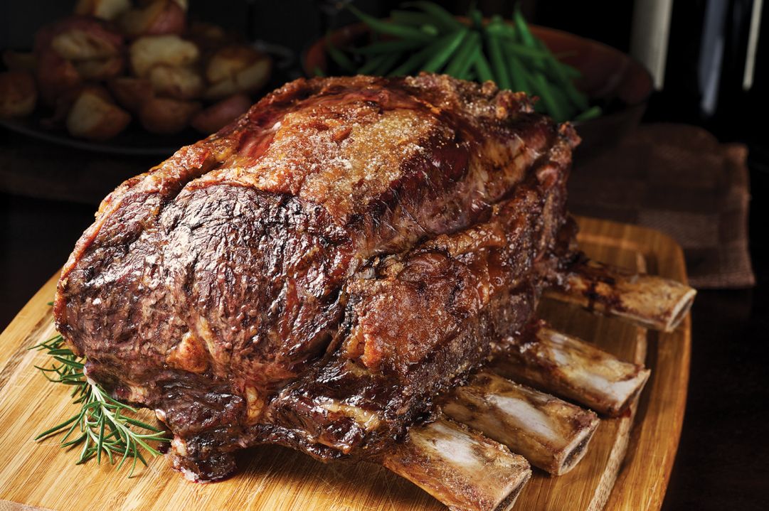 Choice Prime Rib Roast Bone-In (Per LB) DEPOSIT 