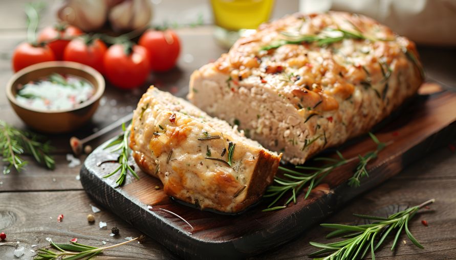 #12 Turkey Meatloaf/Grilled Salmon/Lentil Loaf