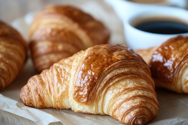 Freshly Baked Croissants
