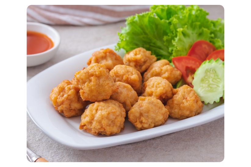 Battered Chicken Balls