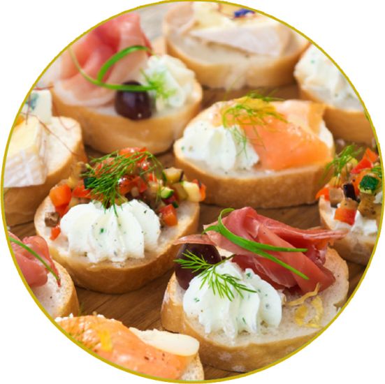 Cold Canapes (5 per person)