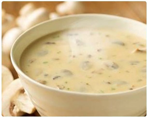 Fresh Mushroom Cream Soup