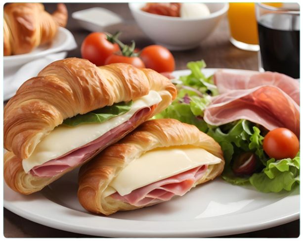 Ham & Cheese Croissant 