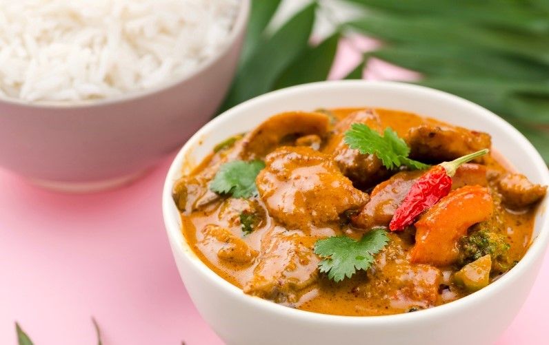 Caribbean Chicken Curry