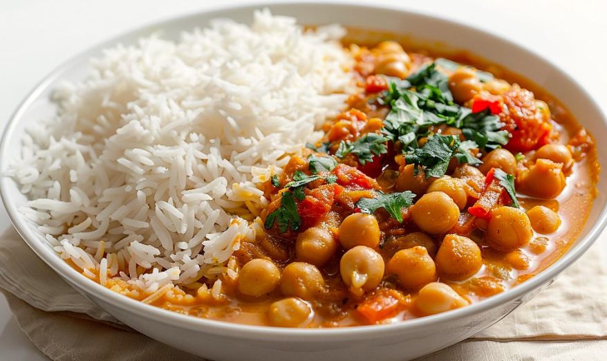 Tomato & Chickpea Curry