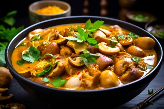 Mushroom Curry