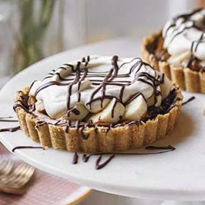 Mini Banoffee Baileys Pies