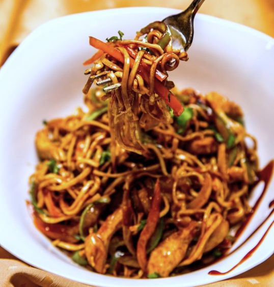 Stir Fry Chicken Noodles