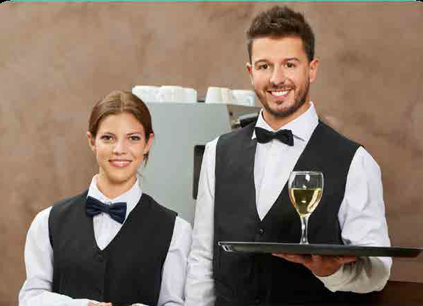 Hire of Serving Staff for Hot Buffet