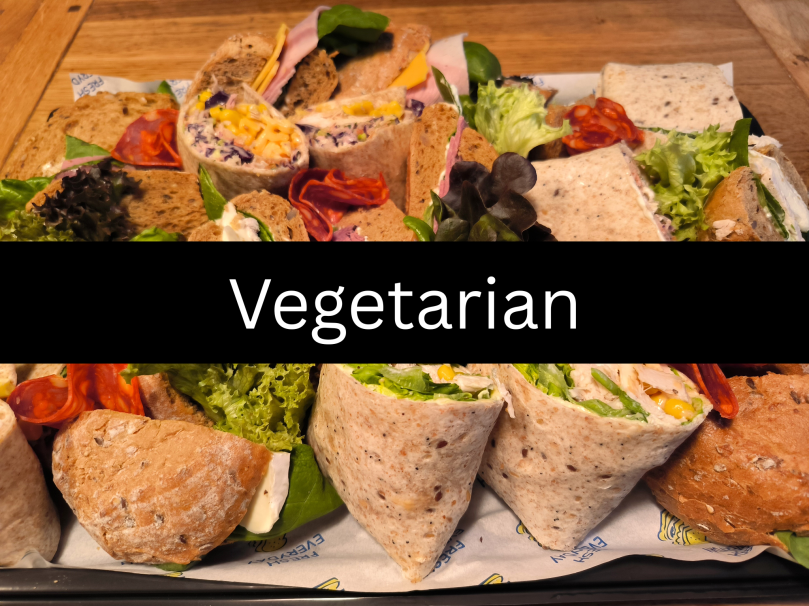 Vegetarian Gourmet Lunch Selection