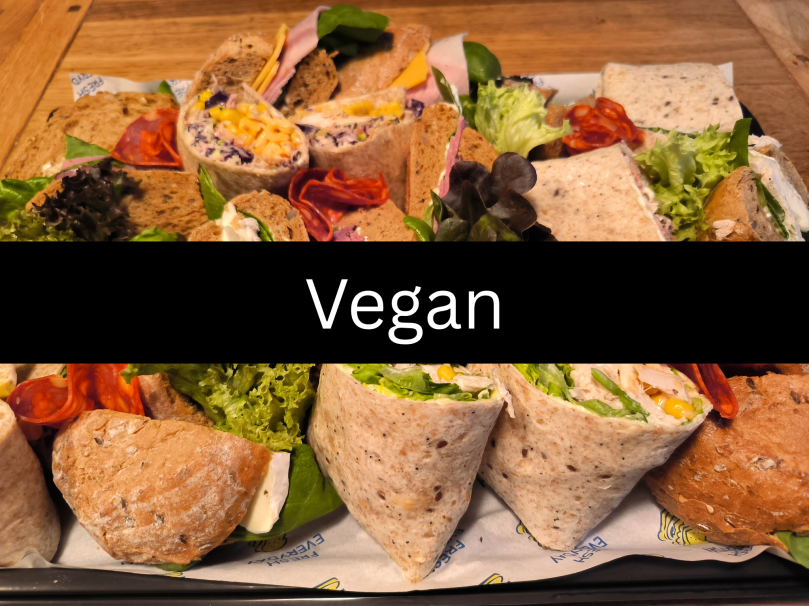 Vegan Gourmet Lunch Selection