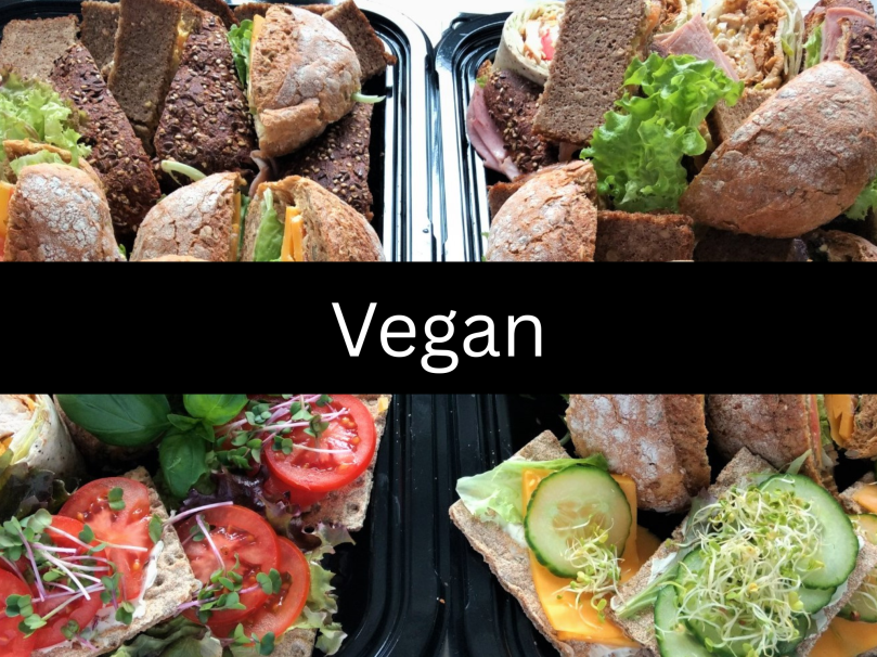 Vegan Deluxe Healthy Lunch Selection