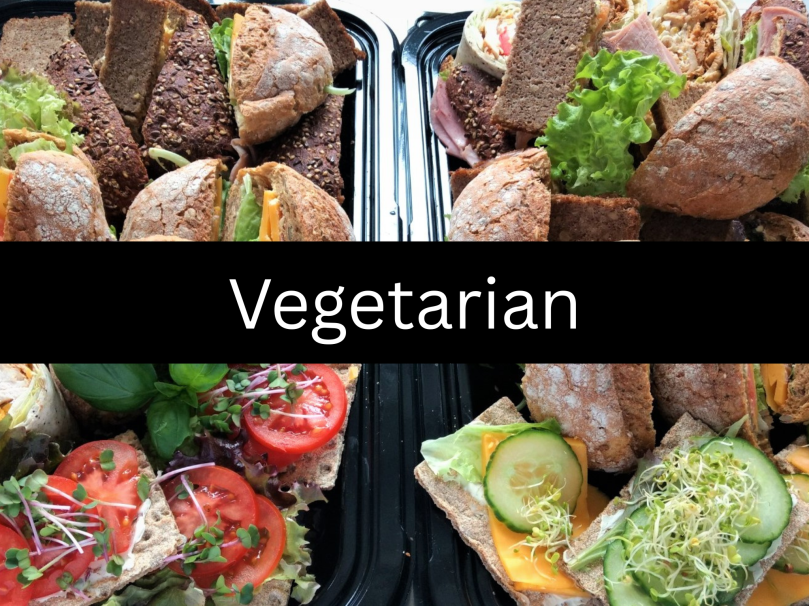 Vegetarian Deluxe Healthy Lunch Selection