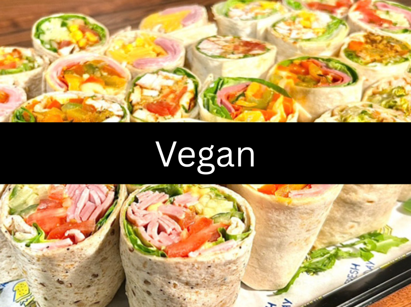 Vegan Premium Wrap Selection