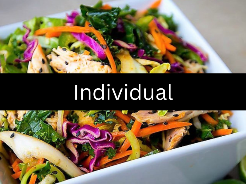 Fresh Asian Chicken Salad (Individual)