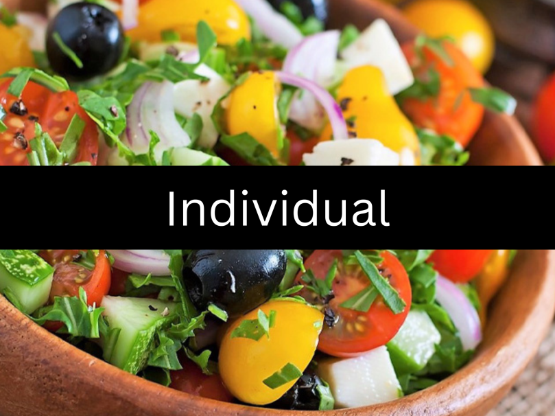 Greek Fresh Salad (Individual)